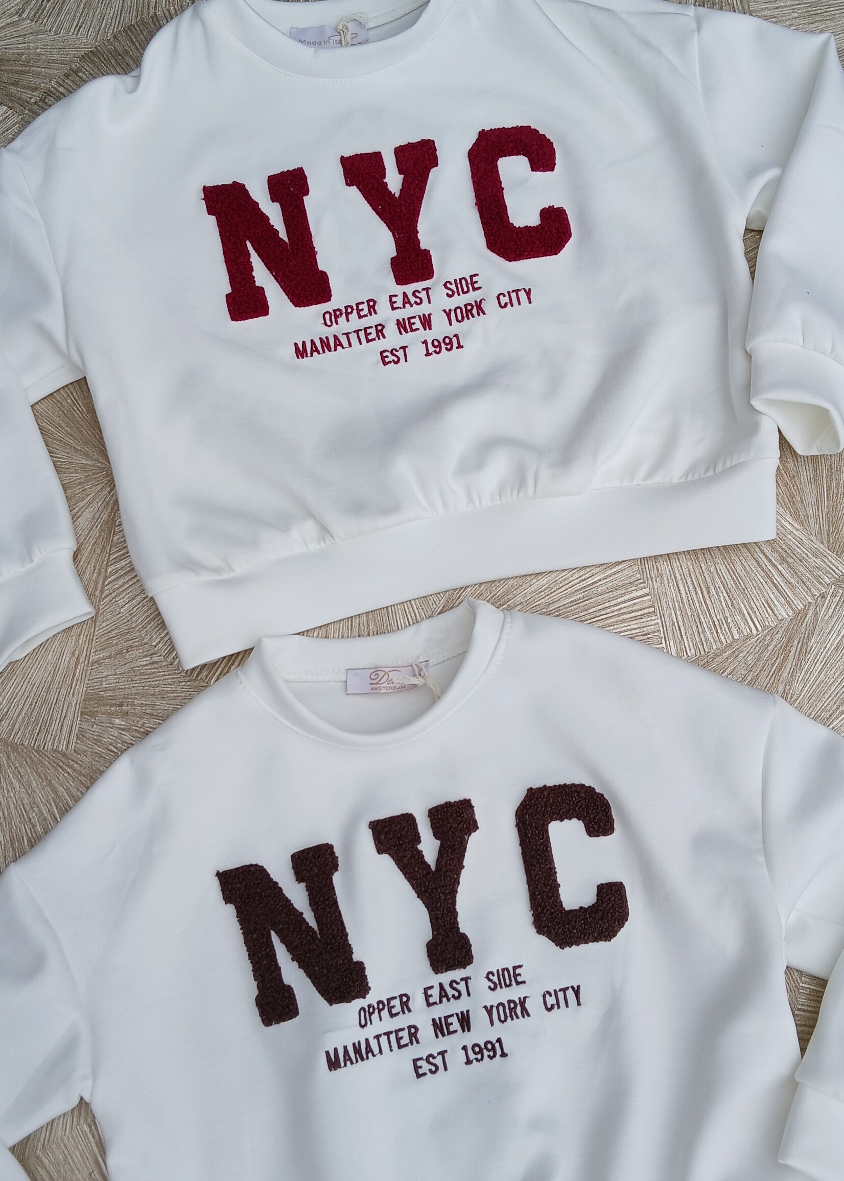 NYC Trui Bordeaux