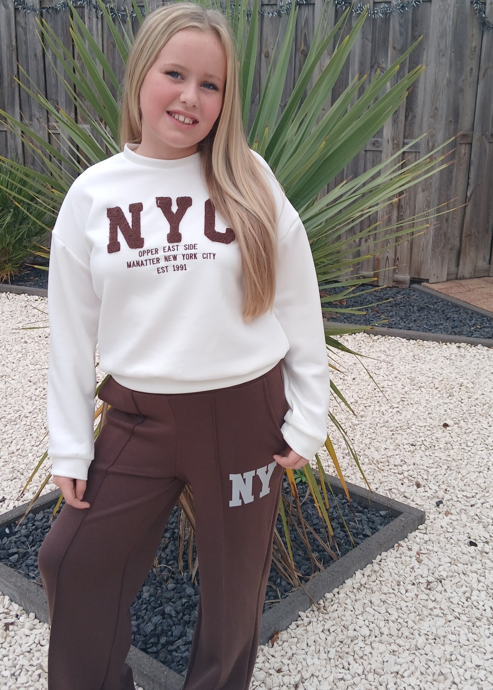 NYC Comfy Broek Choco