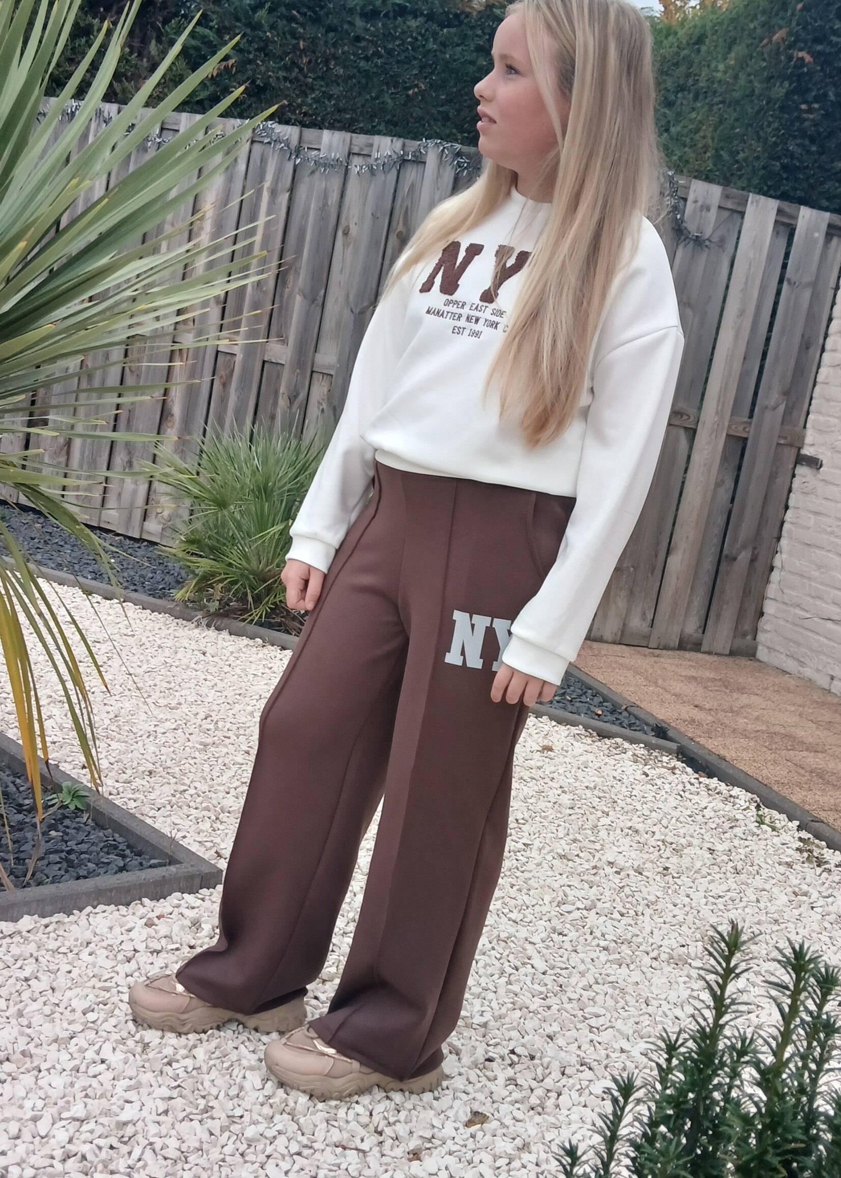 NYC Comfy Broek Choco