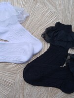 EnkelSokjes Tule White