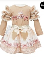 Luxury Lots of Cupcake Set Champagne/Camel