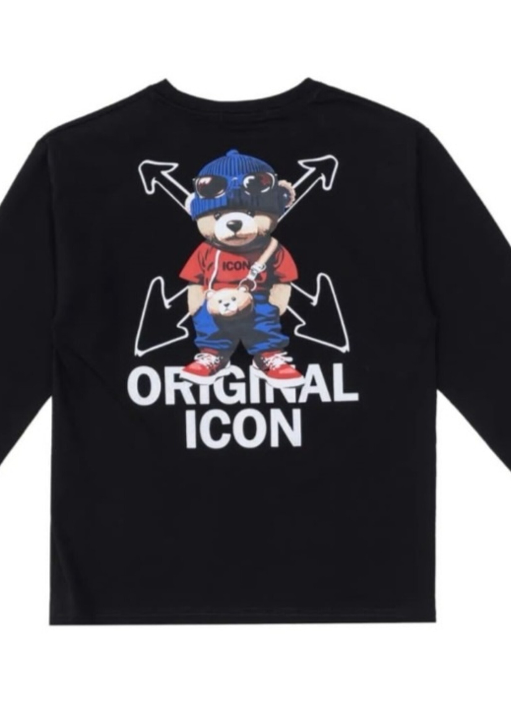 Icon Longsleeve Pijl Black