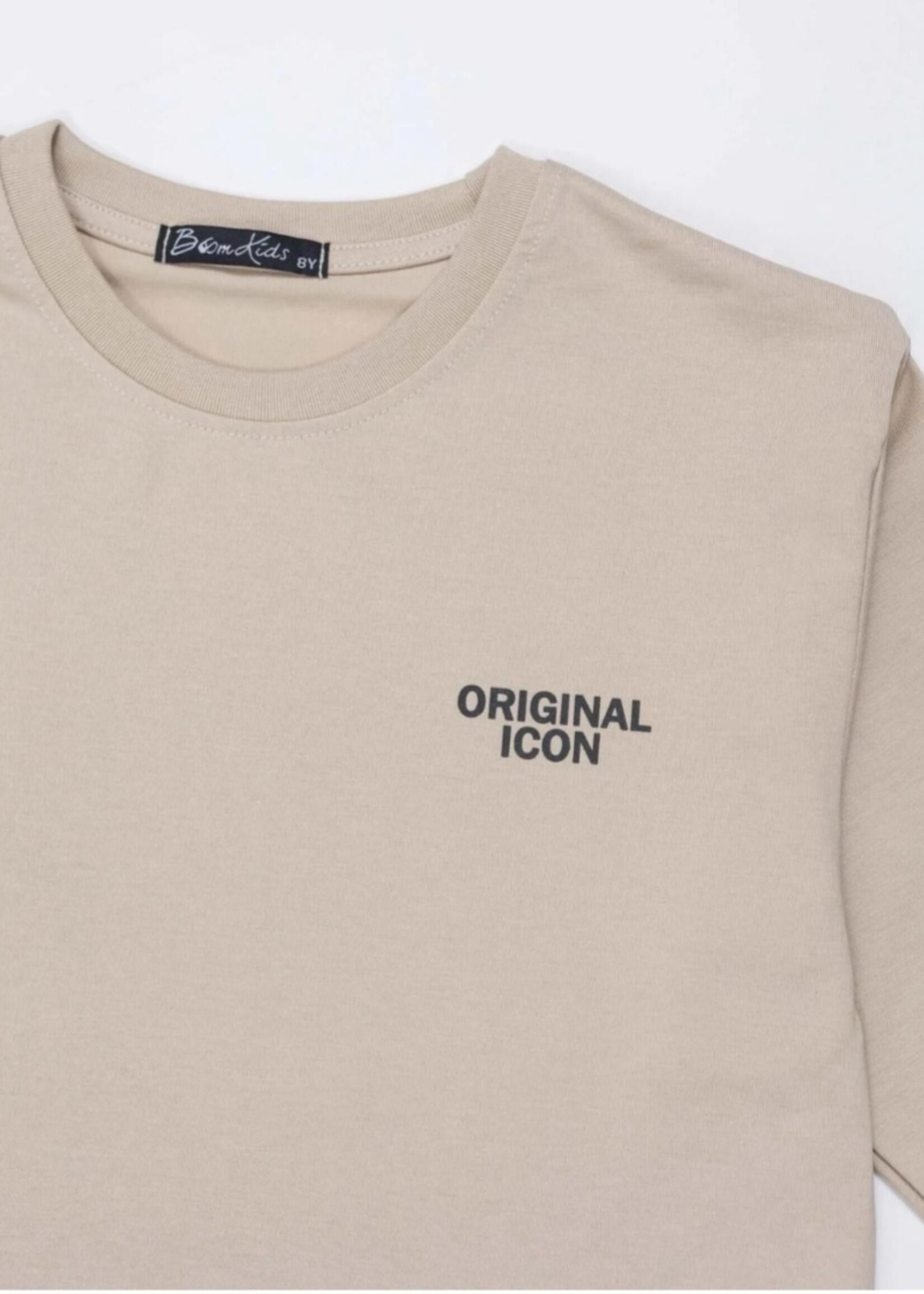 Icon Longsleeve Pijl Beige