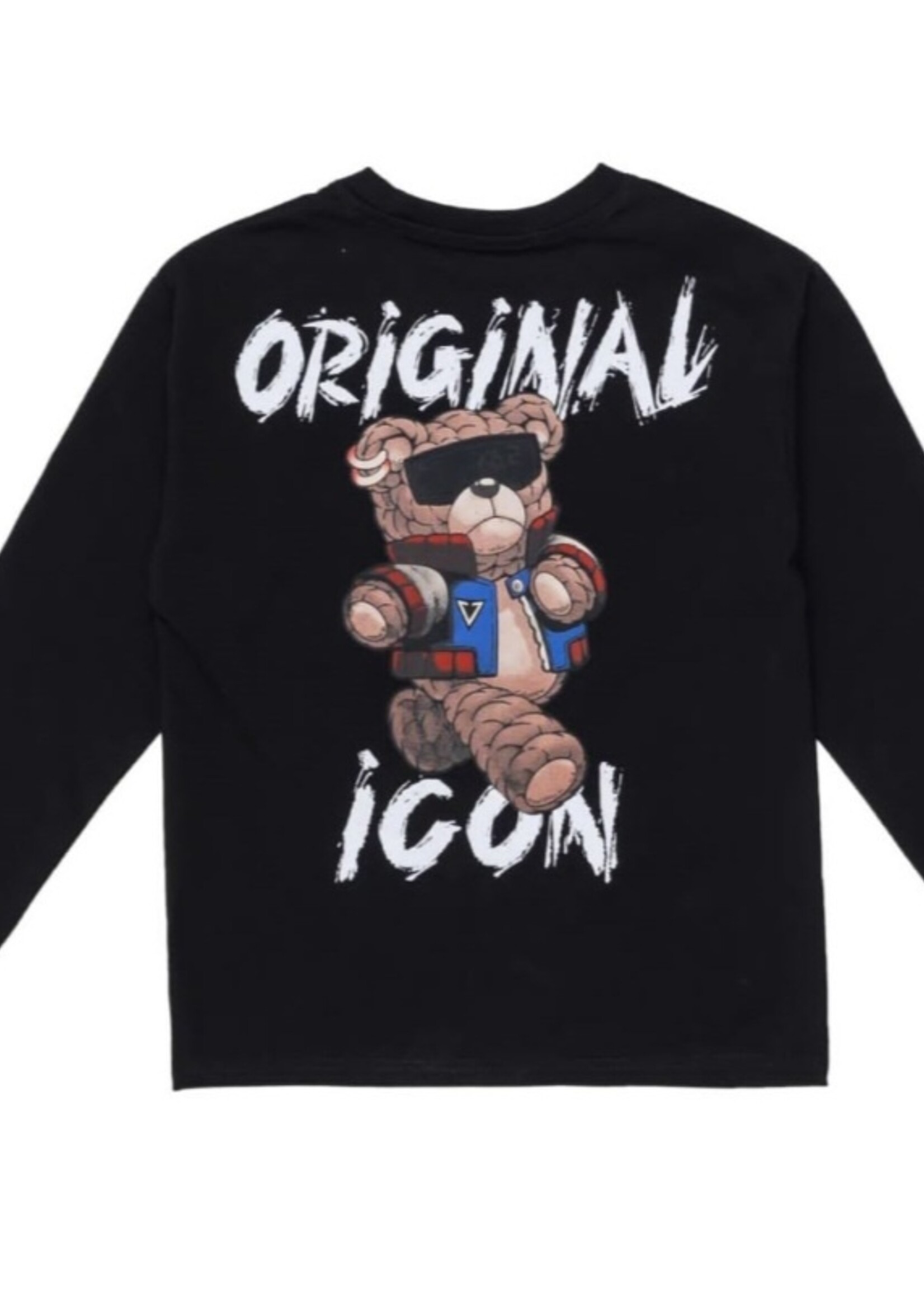 Icon Longsleeve Big Bear Black