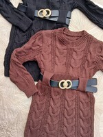 Braid Dress Choco