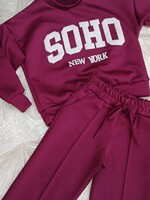 SOHO Comfy Set Bordeaux