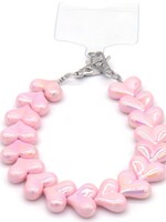 Telefoonkoord Hearts SoftPink