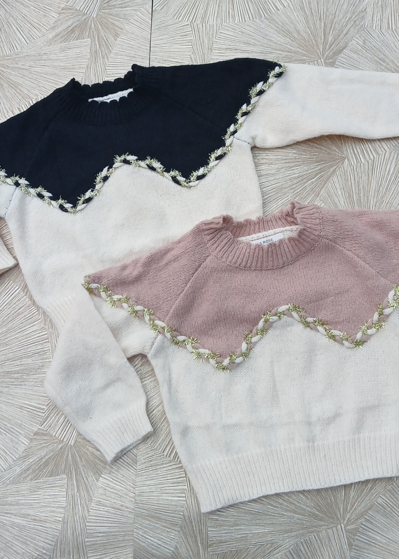 Trui Layla Rose Black