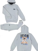 Icon Set Cool Bear Grey