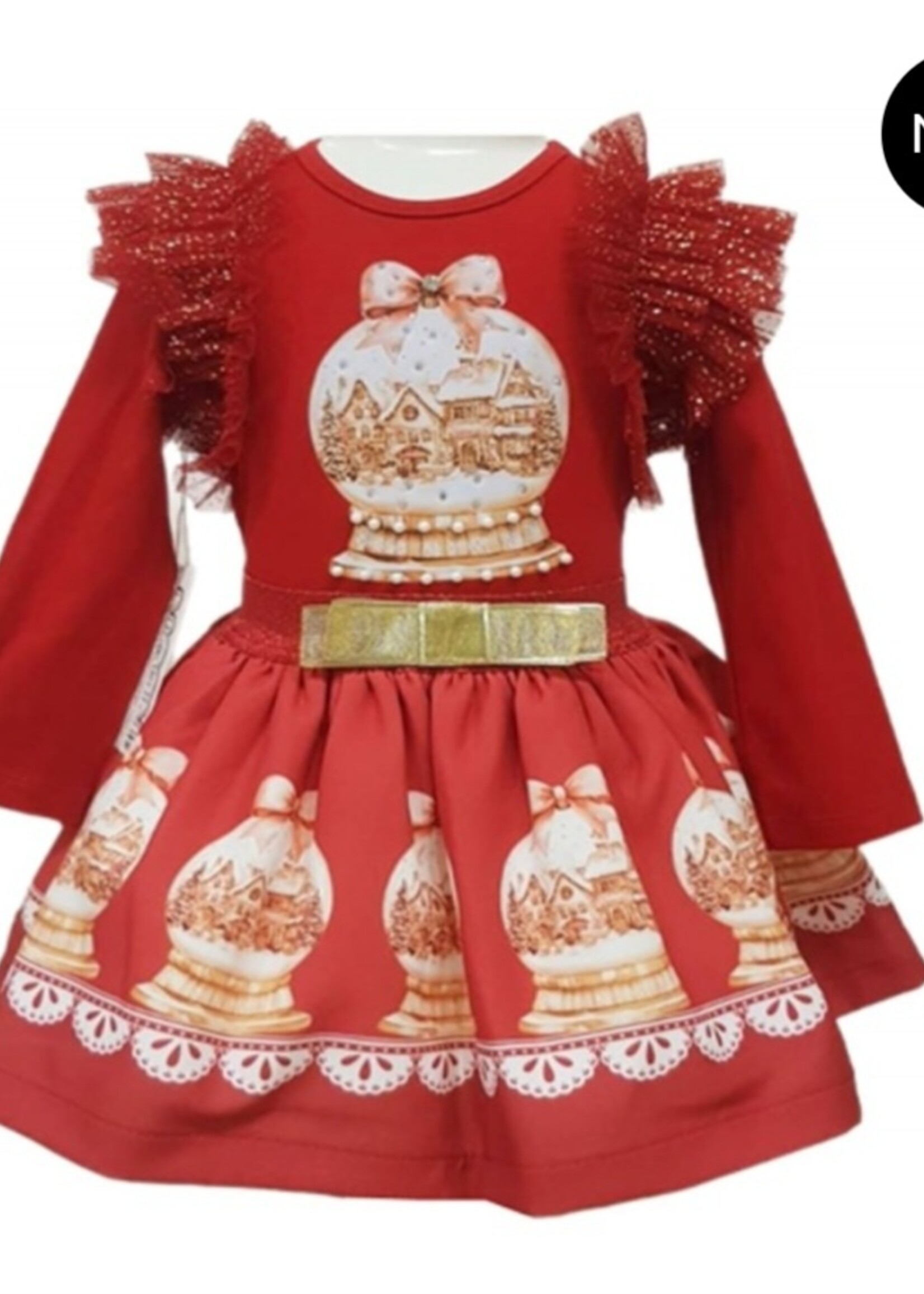 Luxury Christmas Snow Red