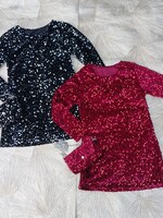 GlitterParty Dress Bordeaux