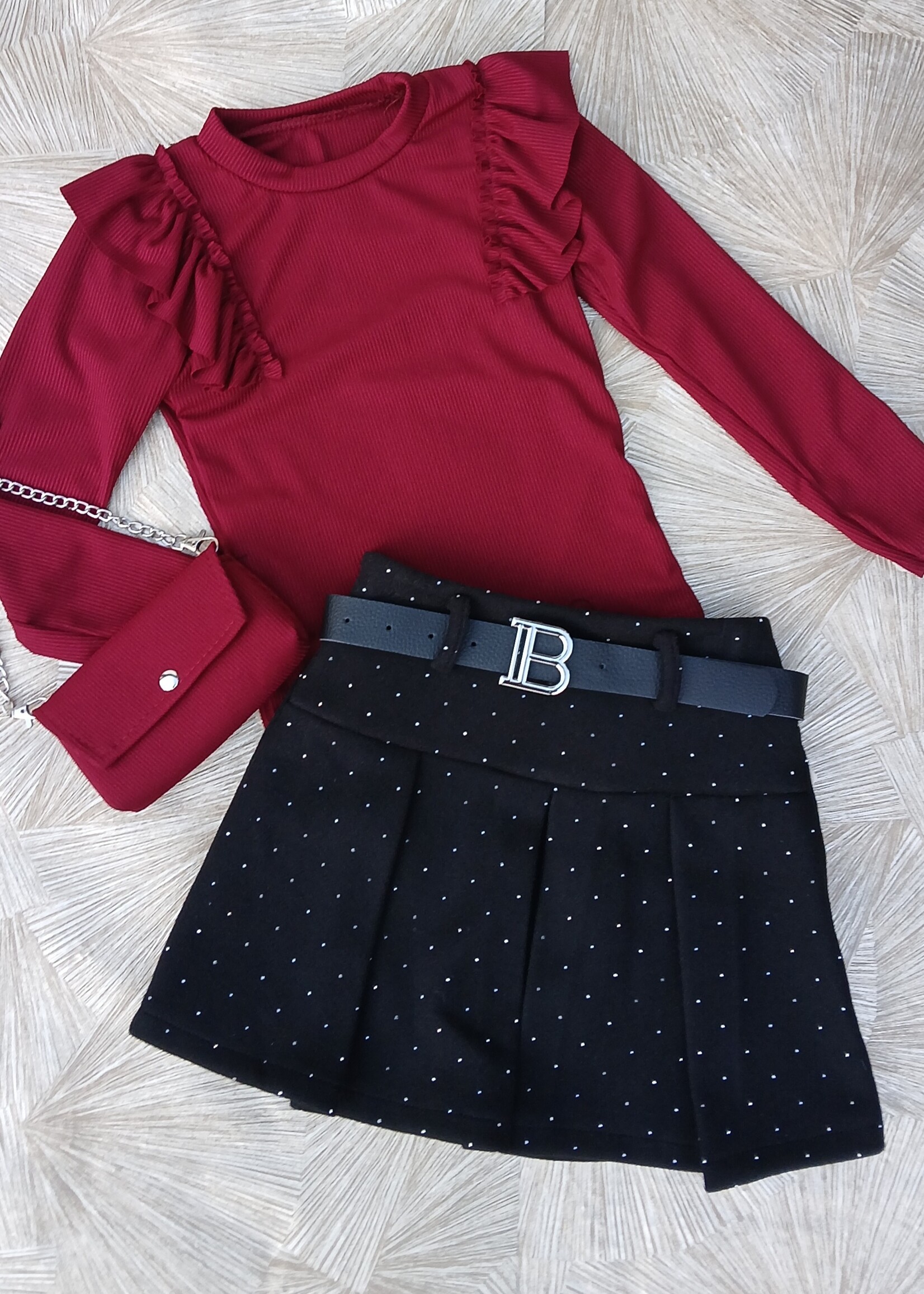 B-Style Skirt Black