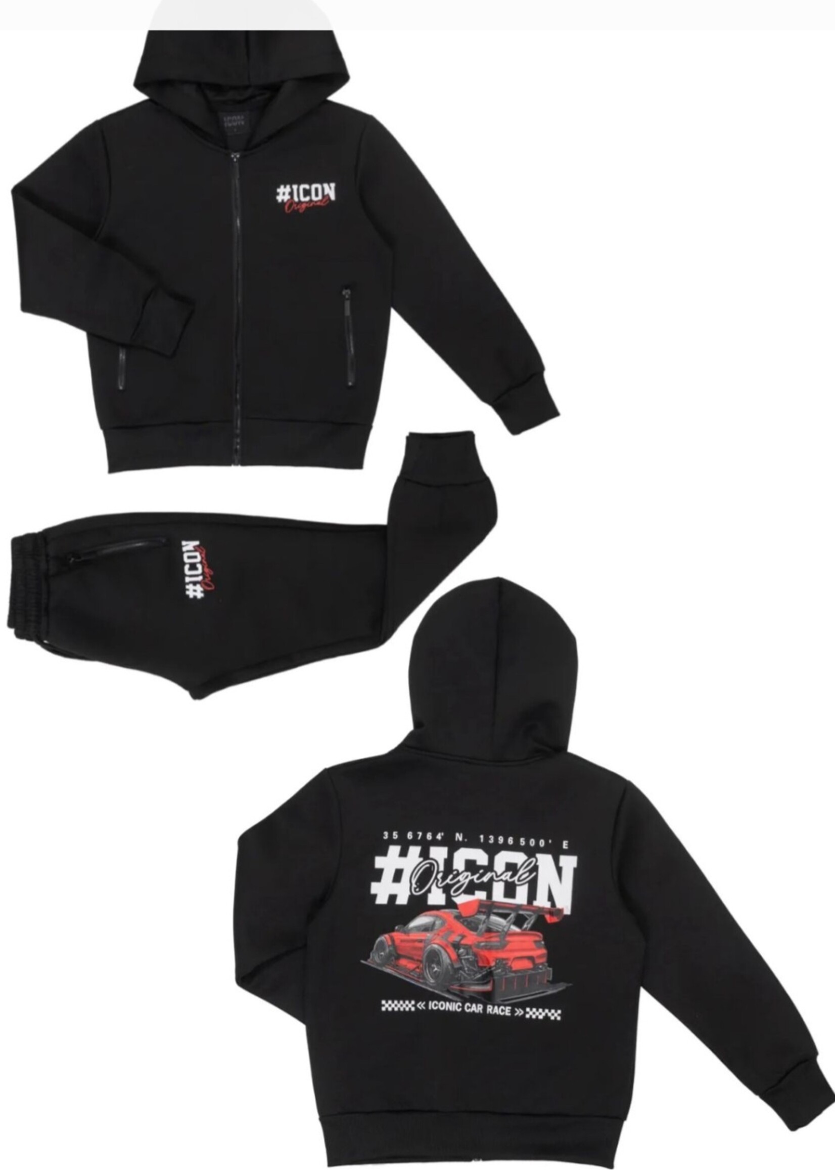 Icon Racing Set Black