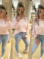 Lace Trui Pink