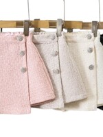 Glitz Skort Licht Beige