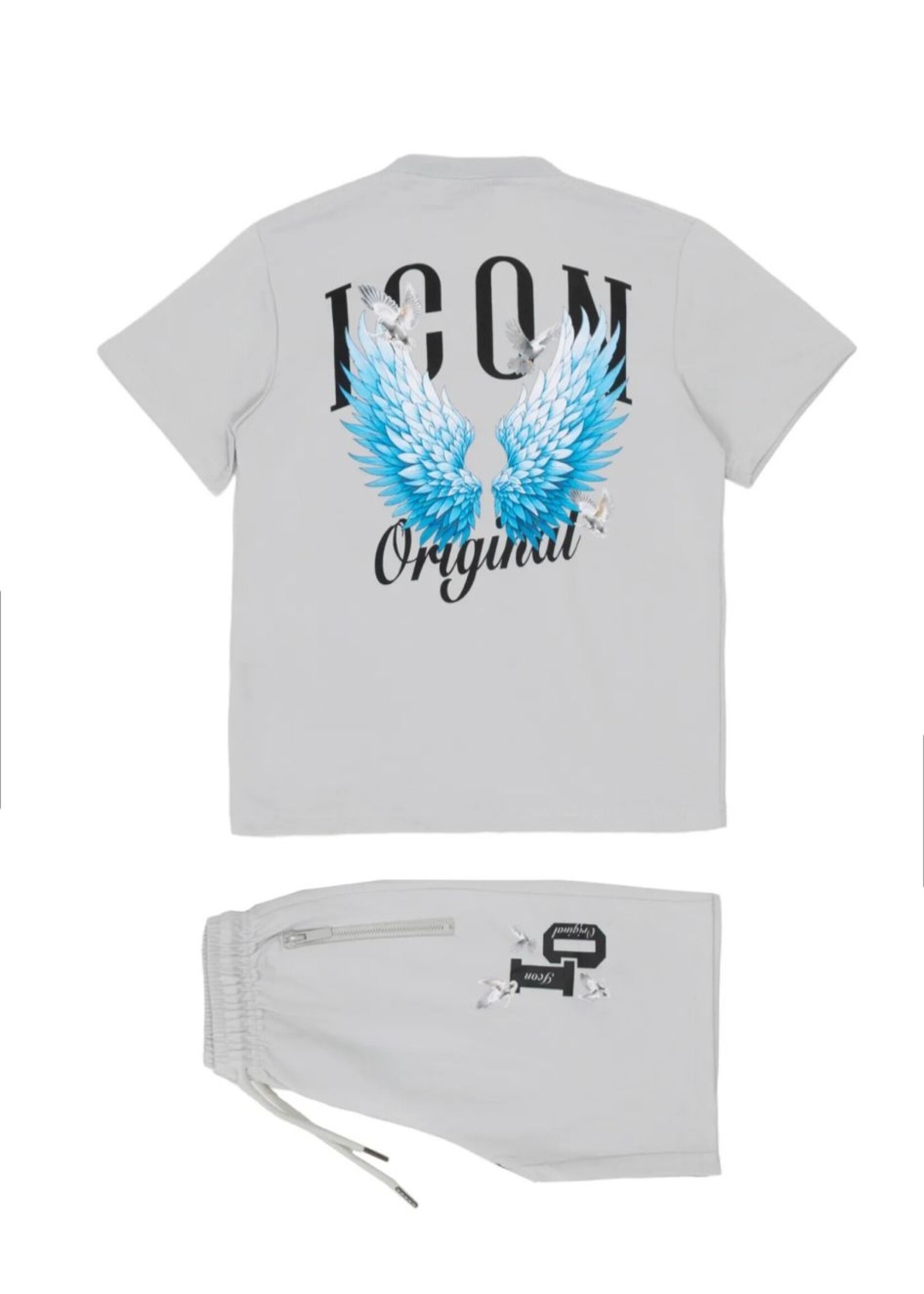 Icon Wings Set Grey