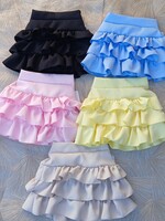 Emma Ruffle Skort Beige