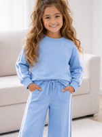 Girly Stripe Set Blue