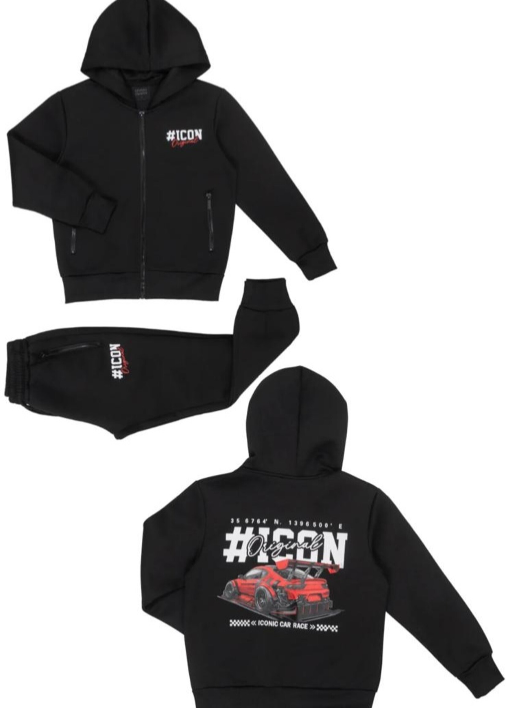 Heren Icon Racinf Set Black