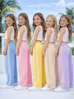 Sporty Heart Pants Yellow