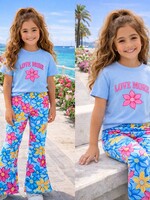 Love More Shirt Blue