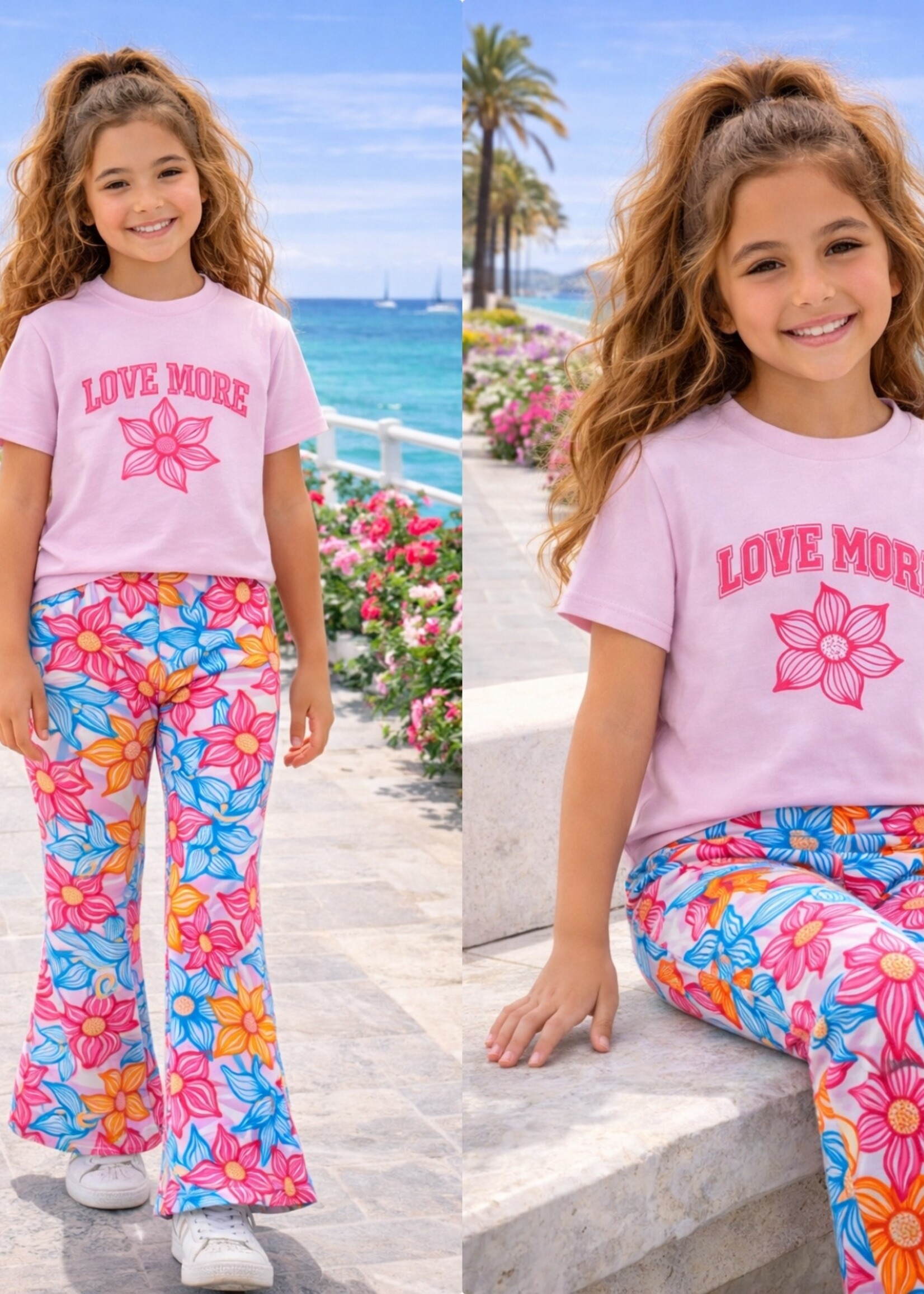 Love More Shirt Pink