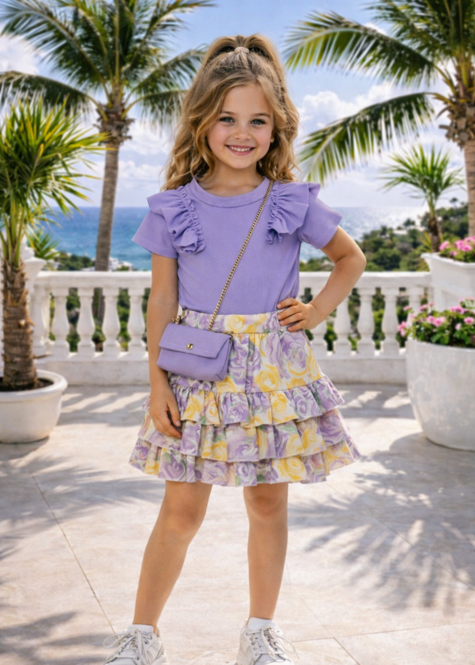 Top en Tas Lilly Lila