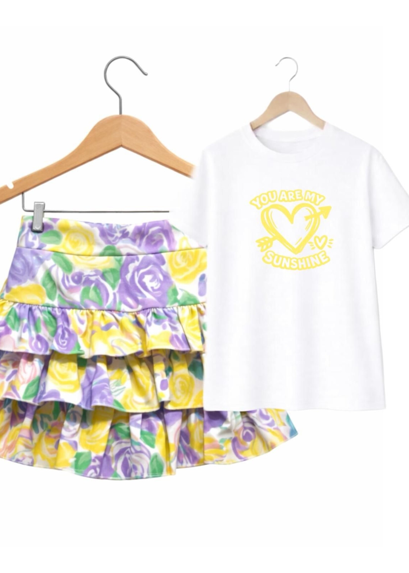 Sunshine Heart T-Shirt Yellow