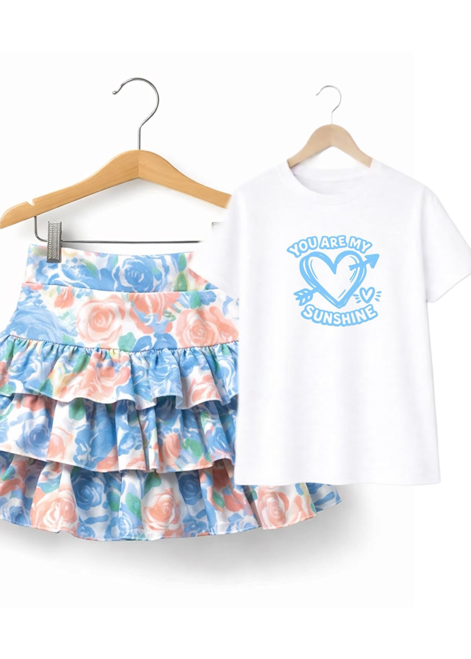 Sunshine Heart T-Shirt Blue