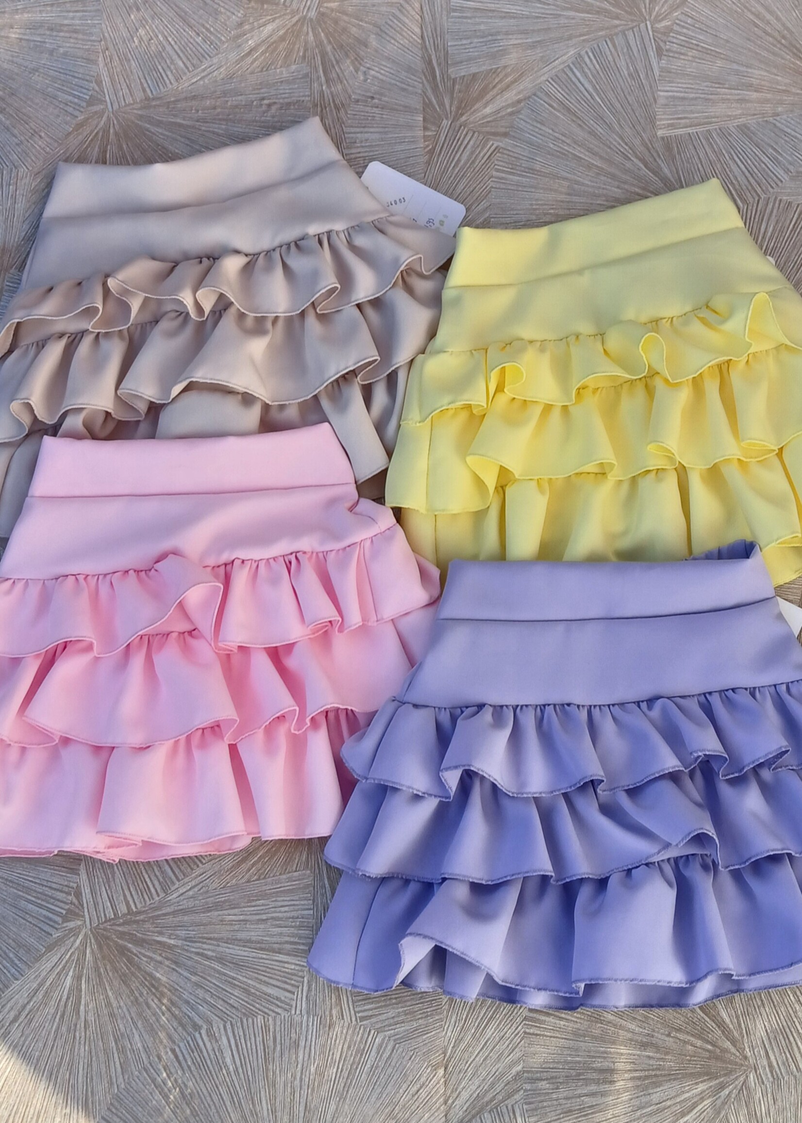 Emma Ruffle Skort Lila