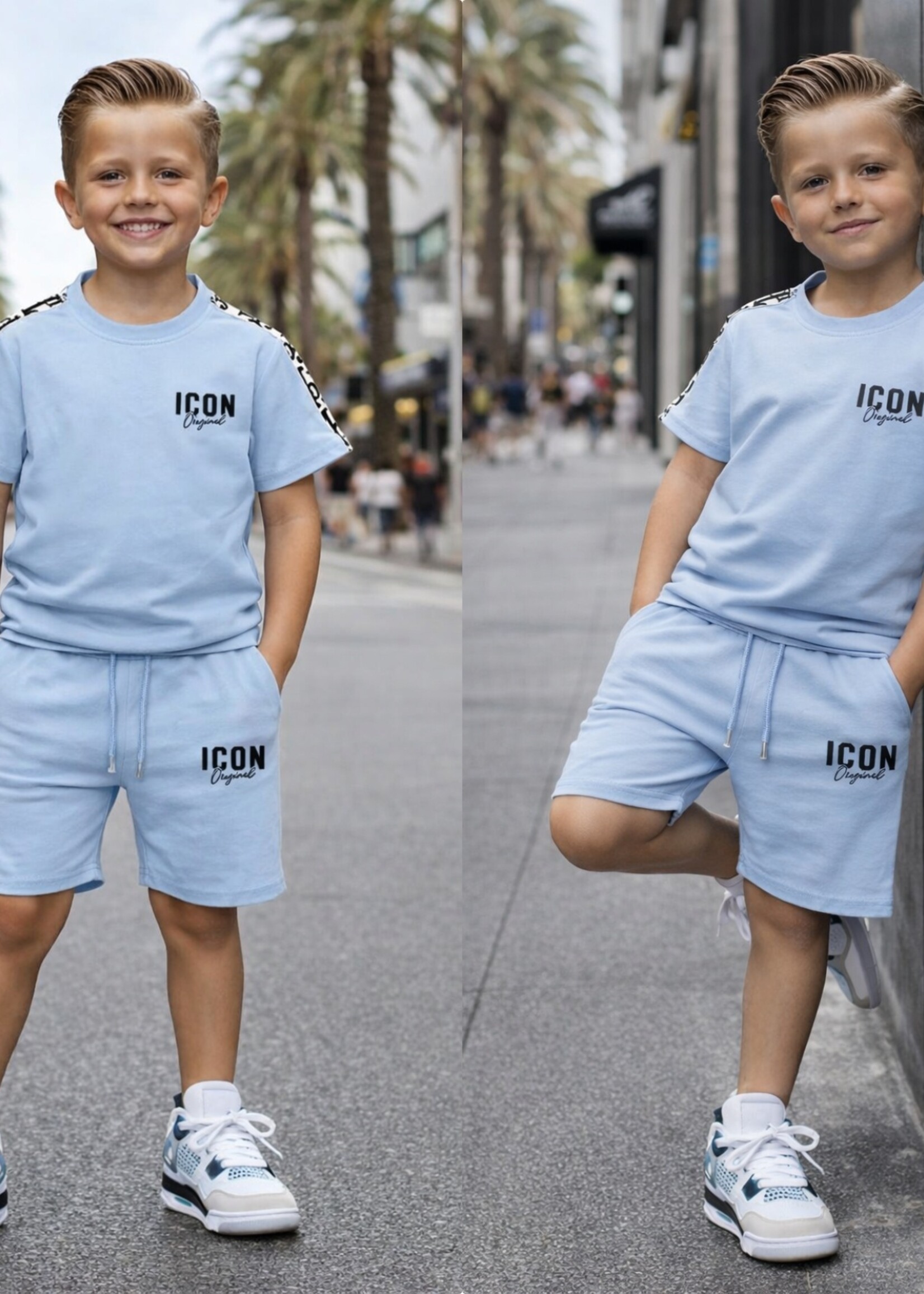 Icon Sleeve Set Blue
