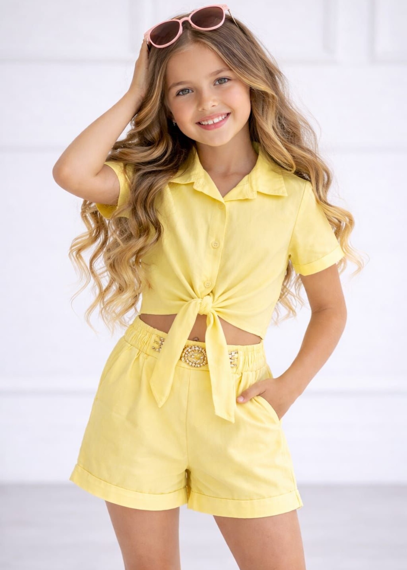 Girly Glam Set Yellow