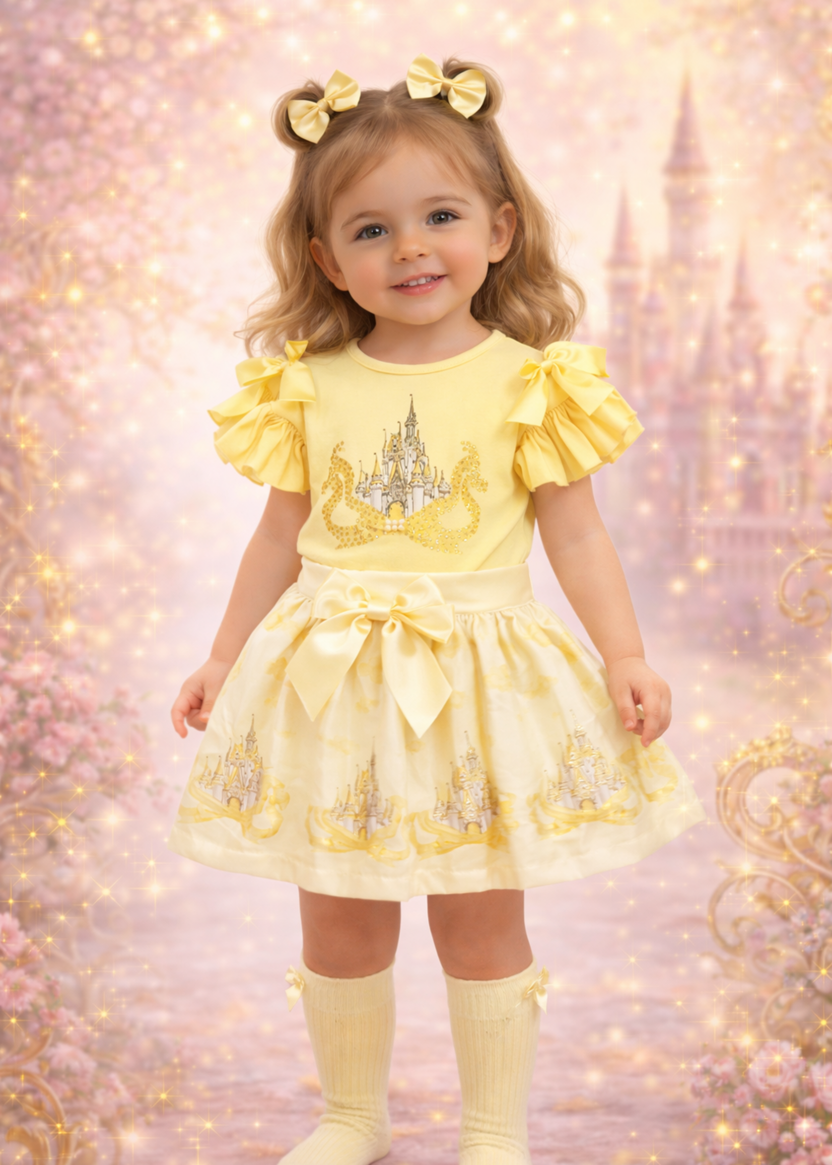 Luxury Castle Set Yellow