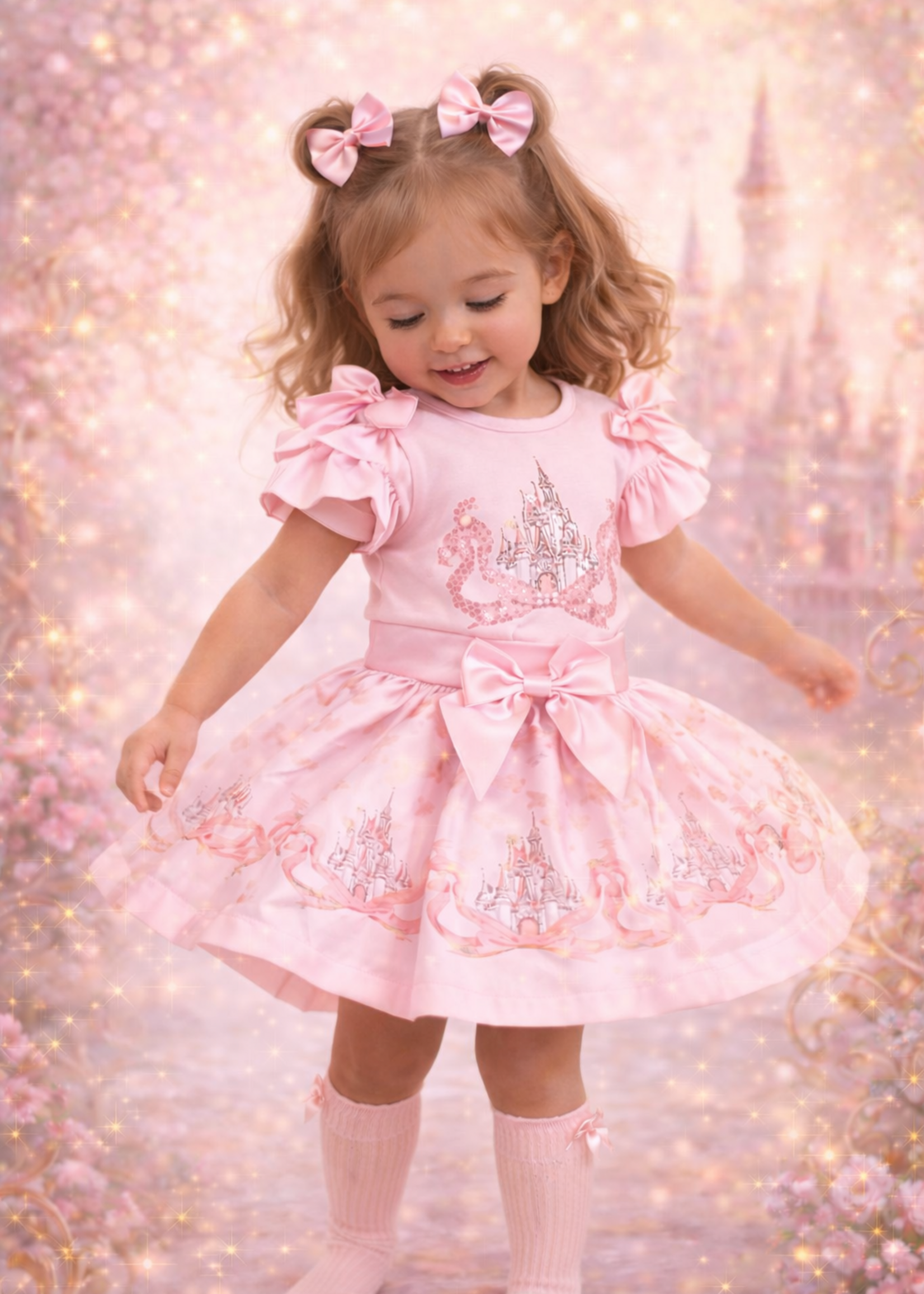 Luxury Castle Set Pink