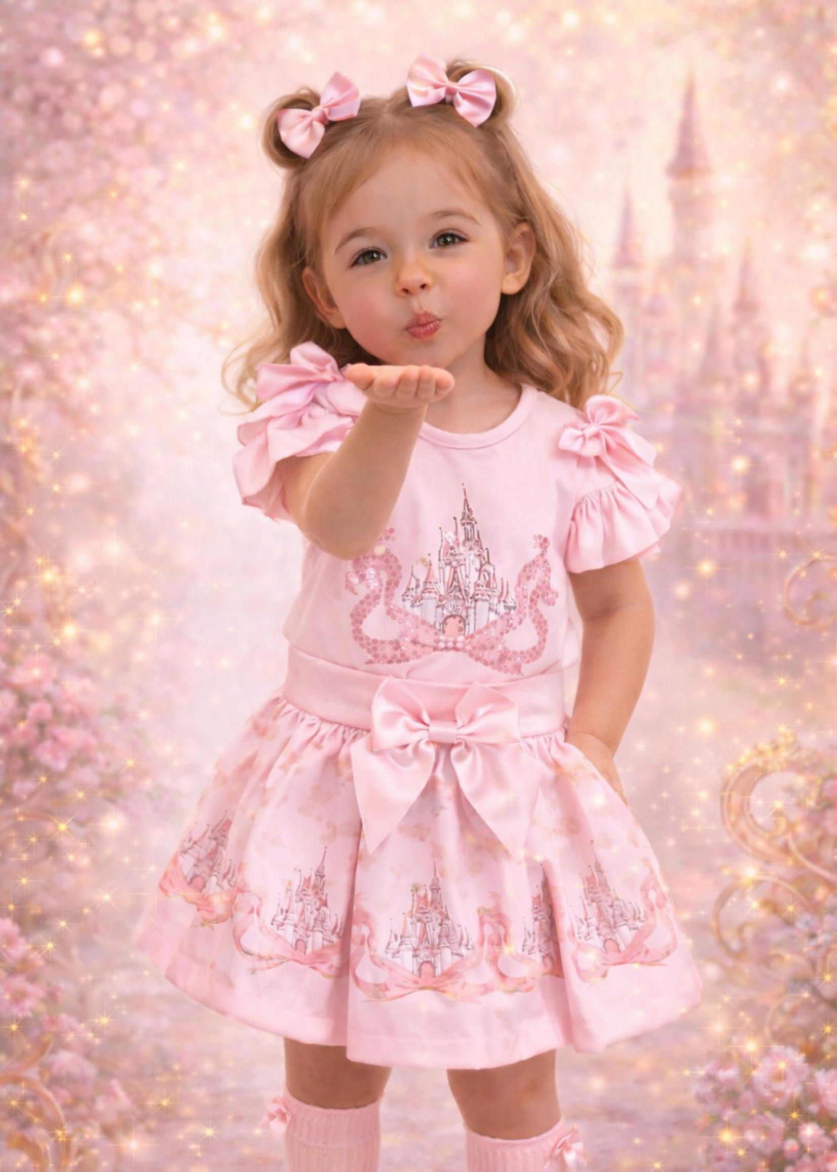 Luxury Castle Set Pink