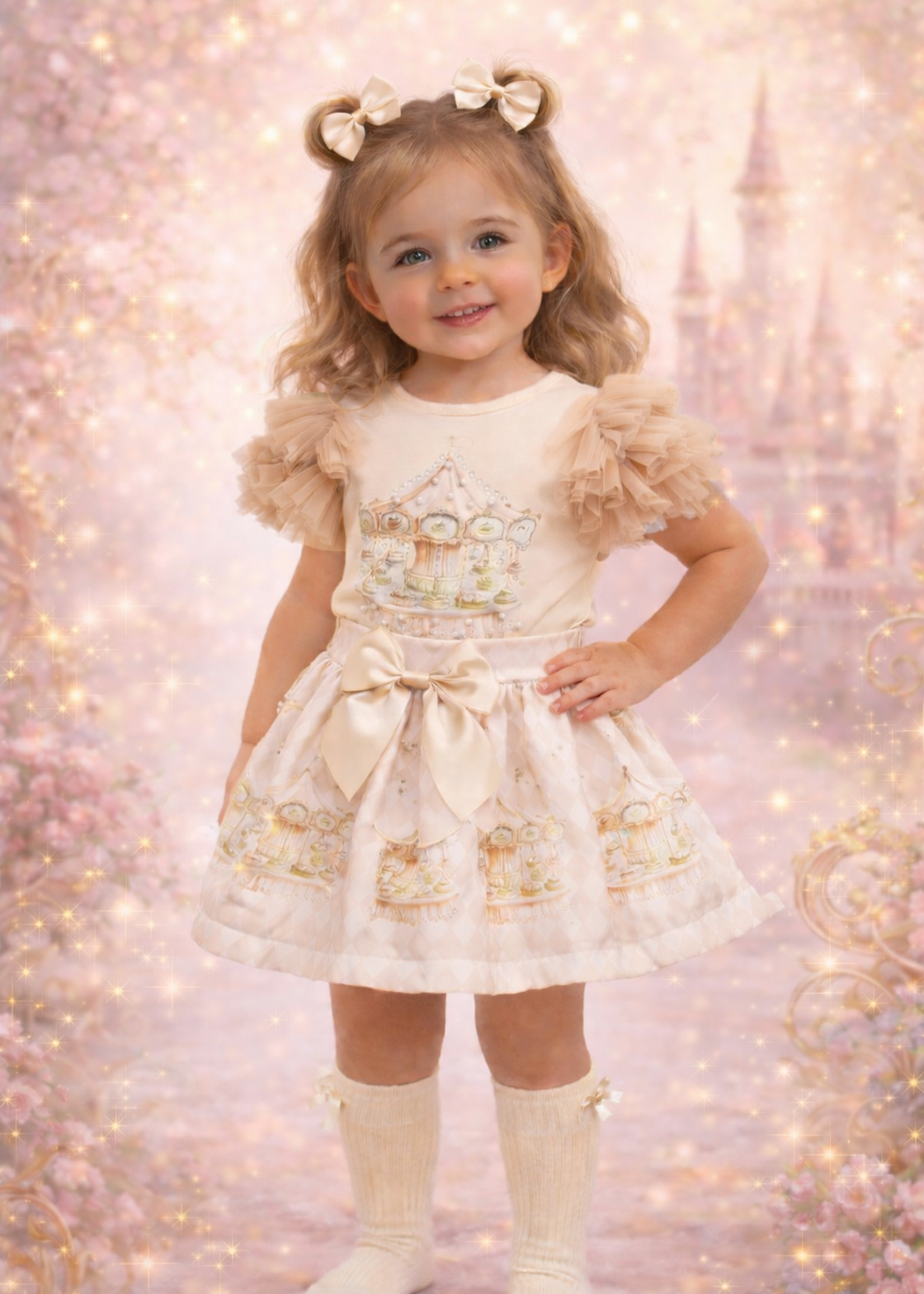 Luxury Carrousel Set Beige