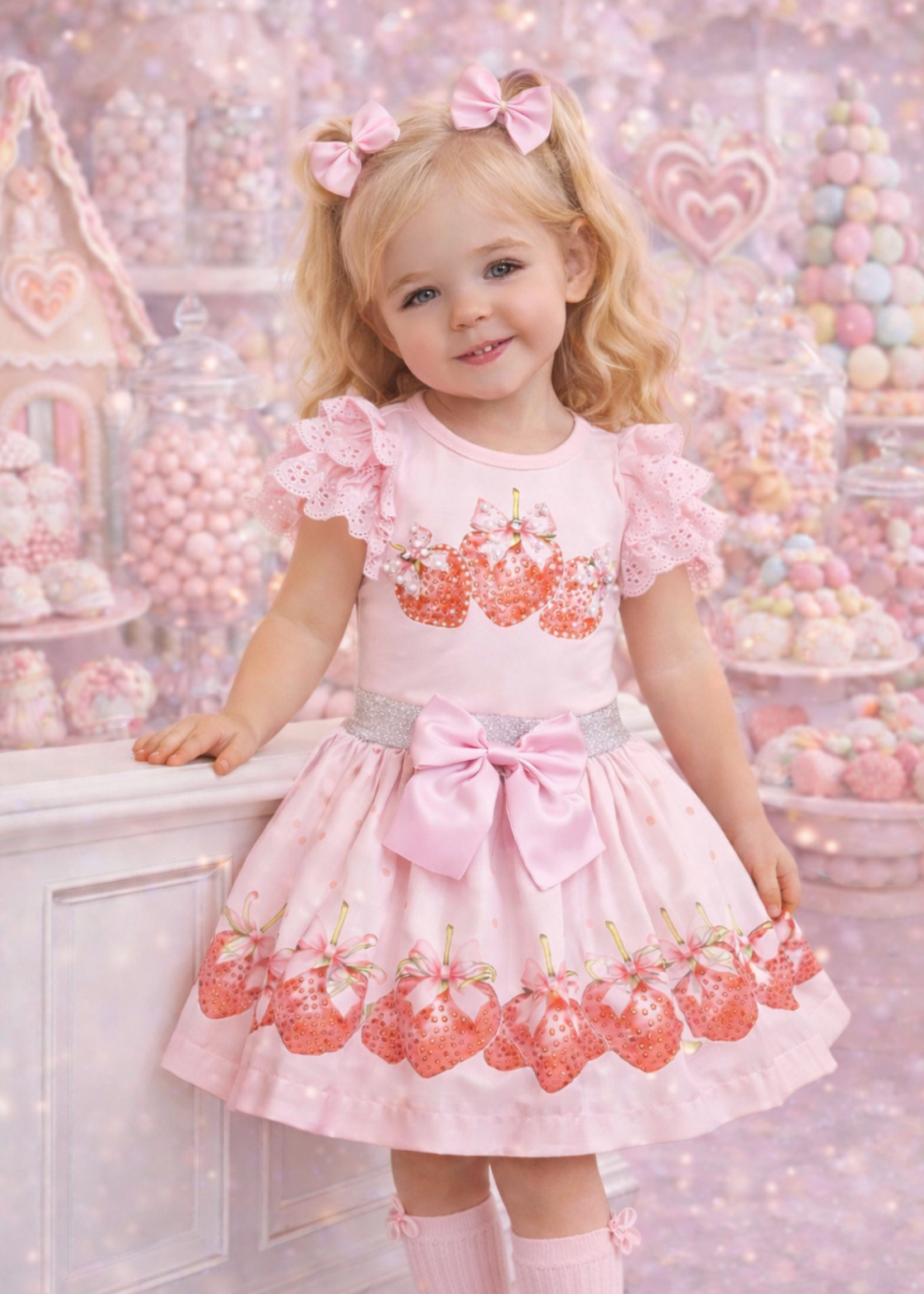 Luxury Strawberry Set Pink