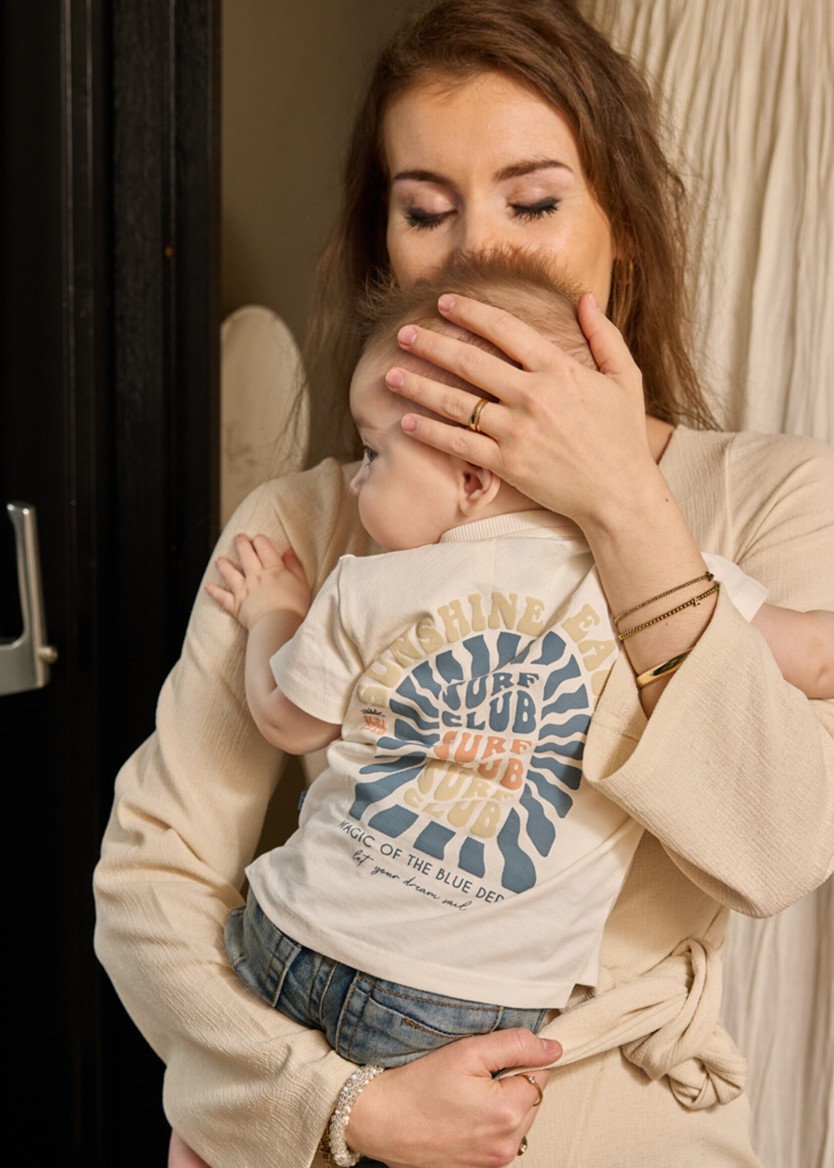 Dirkje Boys Surf Club Print Shirt