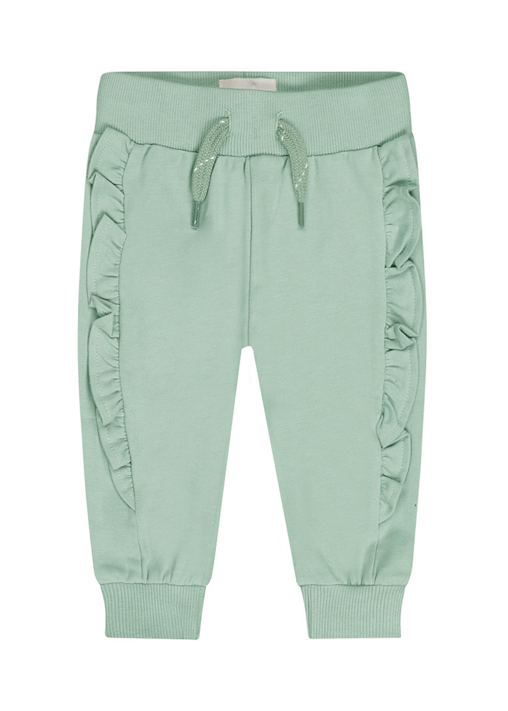 Dirkje Girls Pants Ruffle Aqua Green