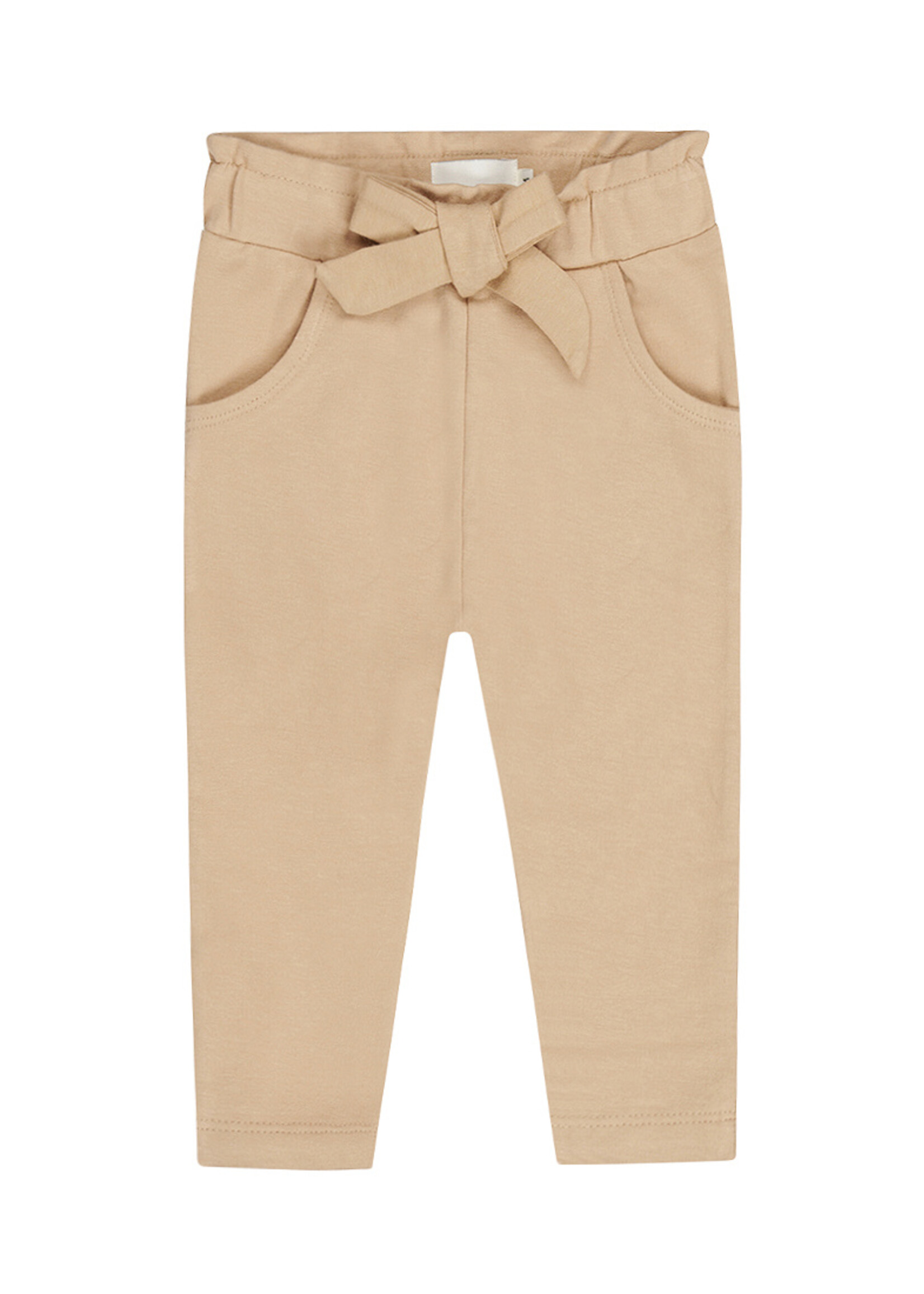Dirkje Girls Pants Bow Beige