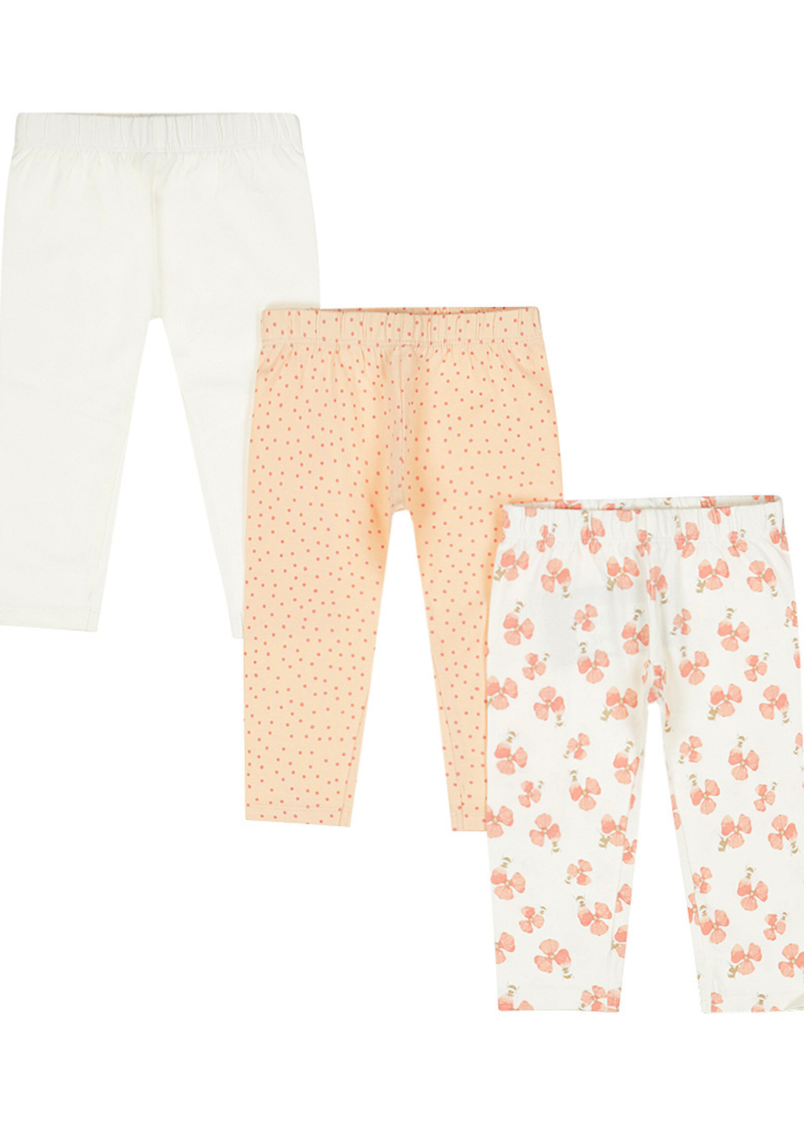 Dirkje Girls 3 Pack Legging Peach