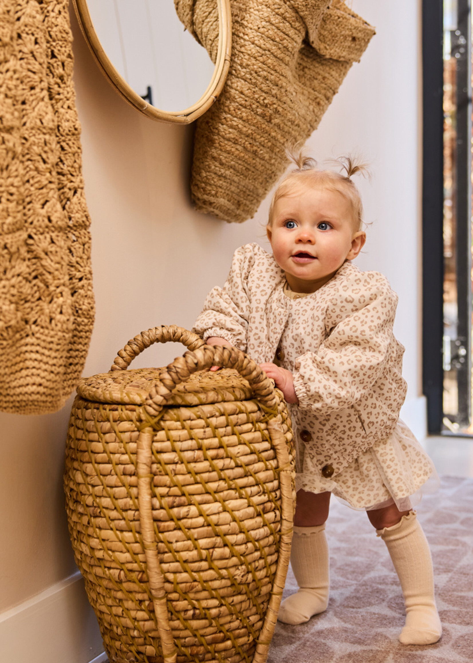 Dirkje Girls Leopard Skirt