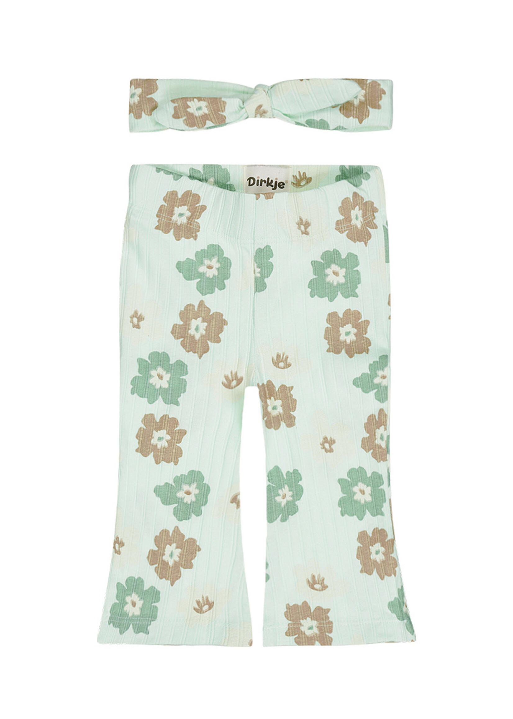 Dirkje Girls Flared Flower Mint
