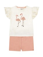 Dirkje Girls Flamingo Set