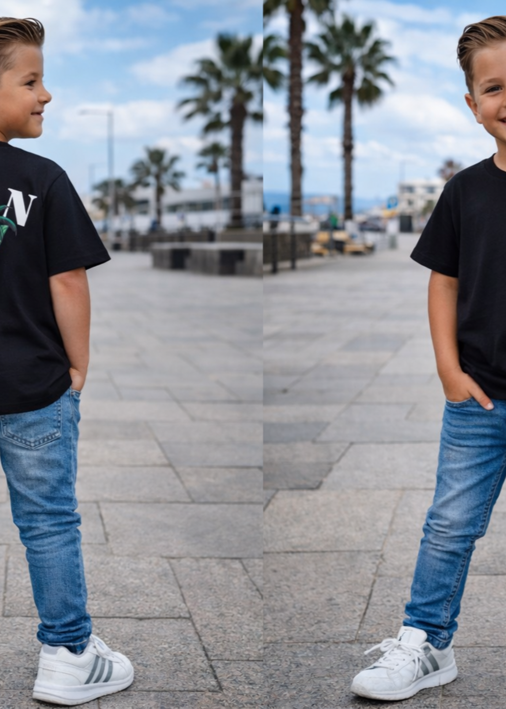 Icon Palm Island Shirt Black