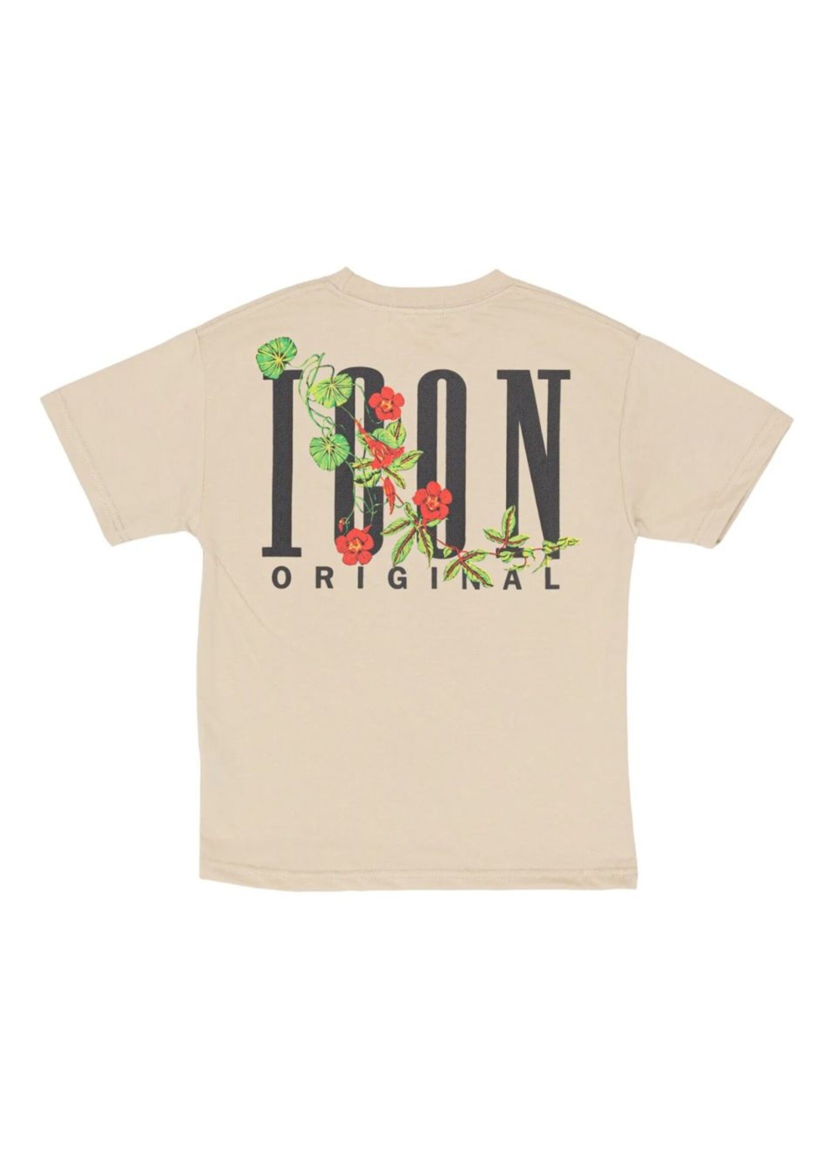 Icon Floral Shirt Beige
