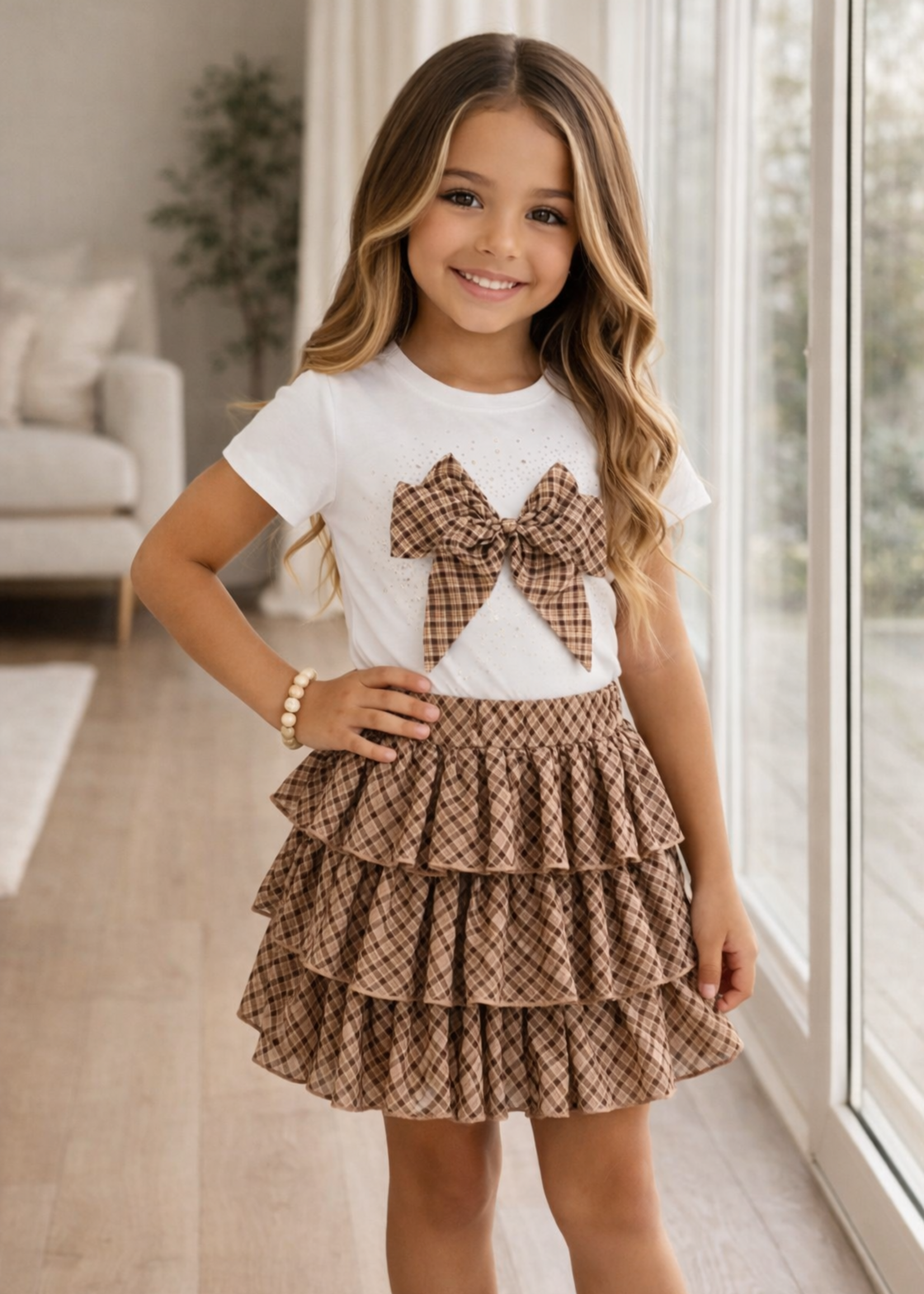 Lovely Bow Set White