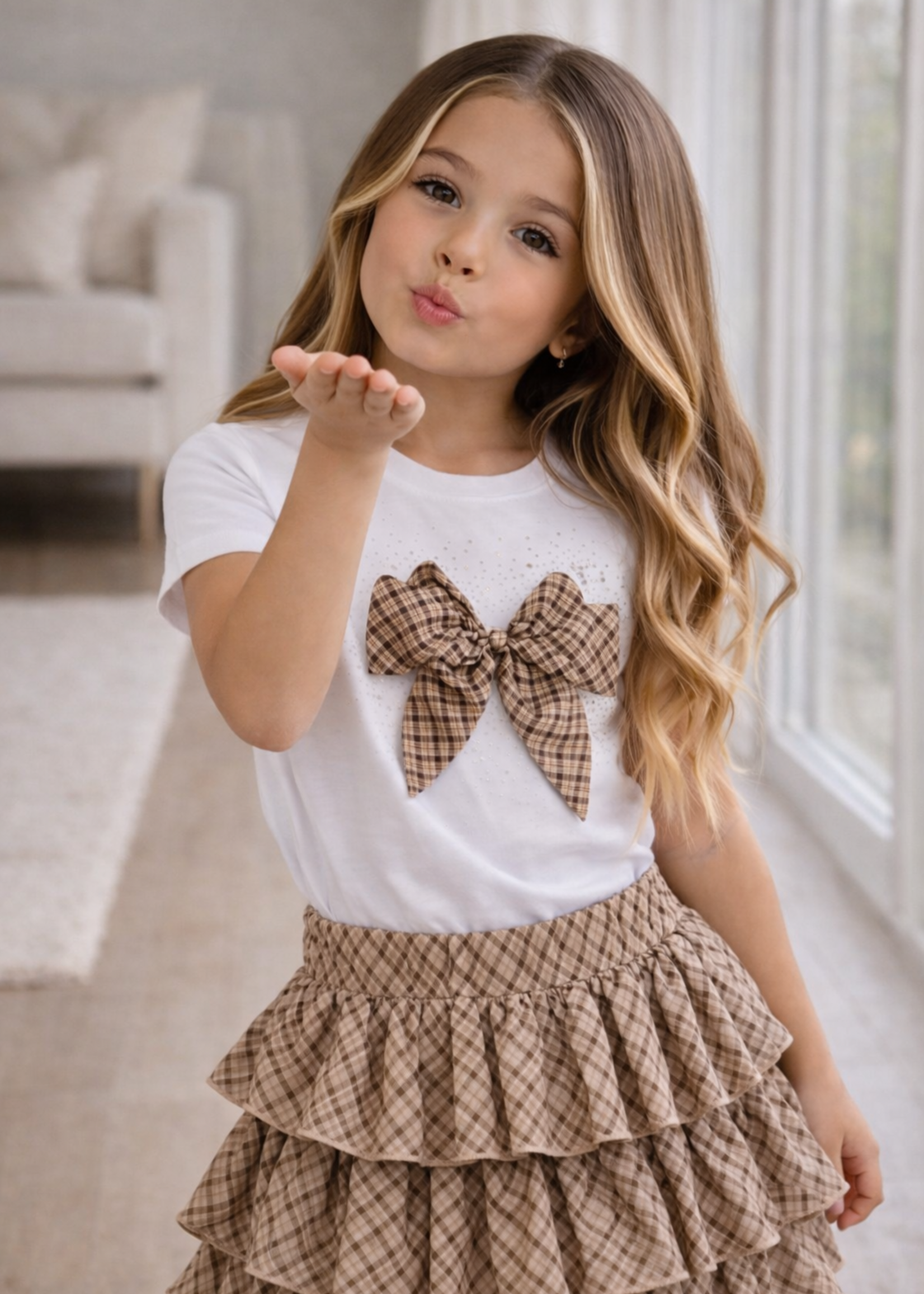 Lovely Bow Set White