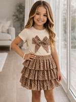Lovely Bow Set Beige