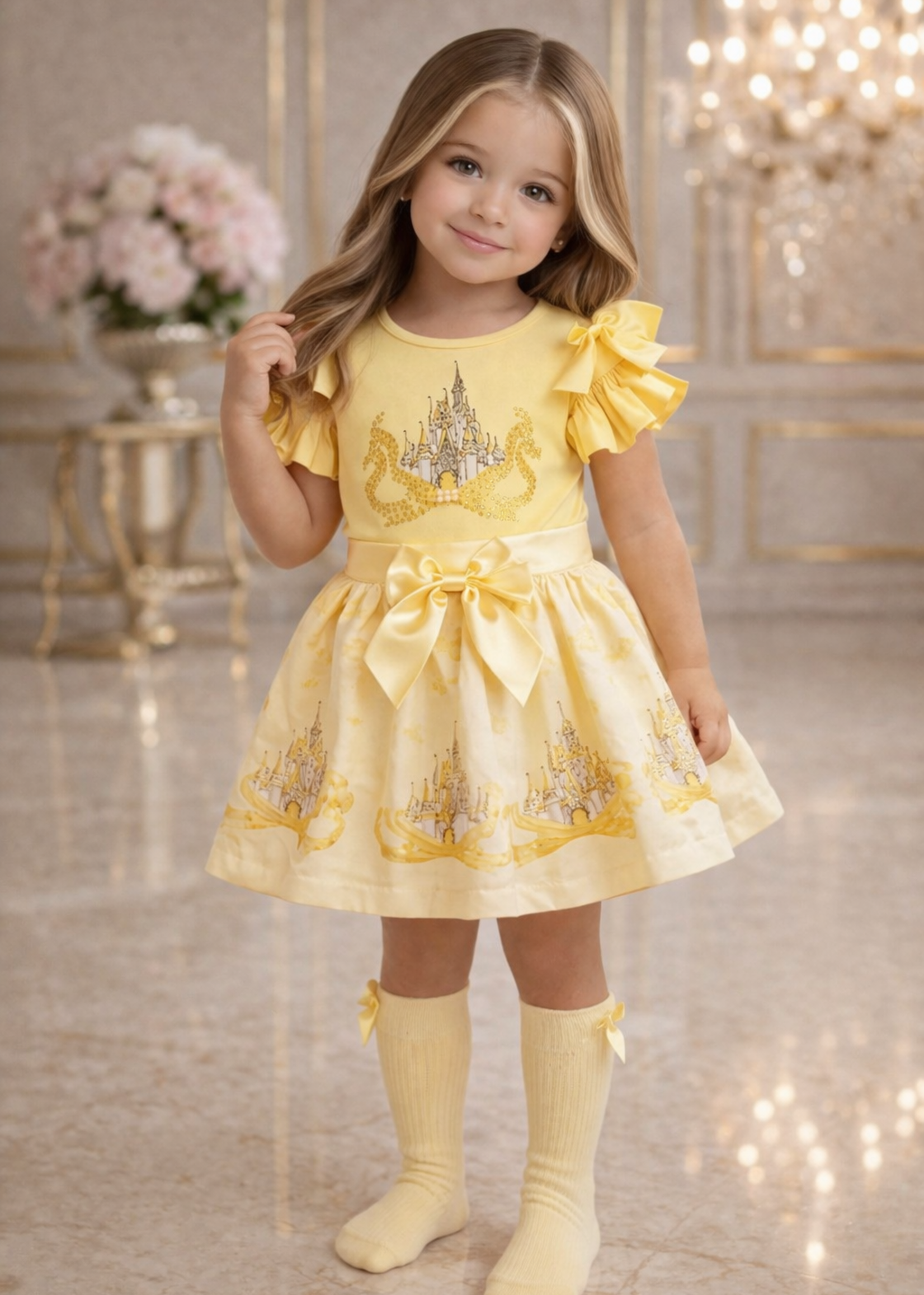 Luxury Castle Set Yellow